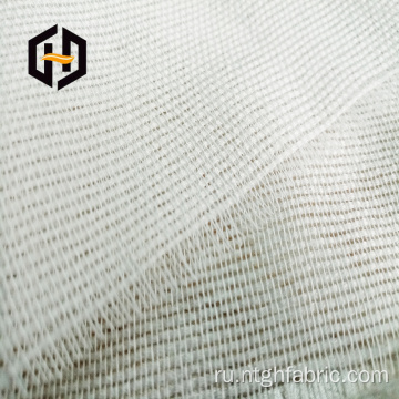 Изготовленная на заказ полиэфирная серая ткань из композитного материала на кожаной сумке